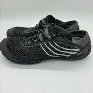 Merrell Women's Pace Glove Black Barefoot/Minimalist Running Shoes Sz 6.5